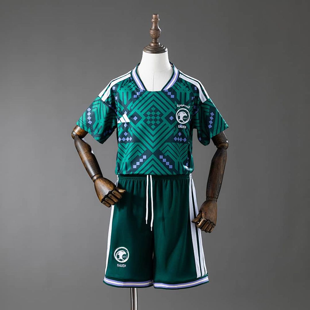Saudi Arabia 2026 Home Kids Kit Jersey SIZE 16-28