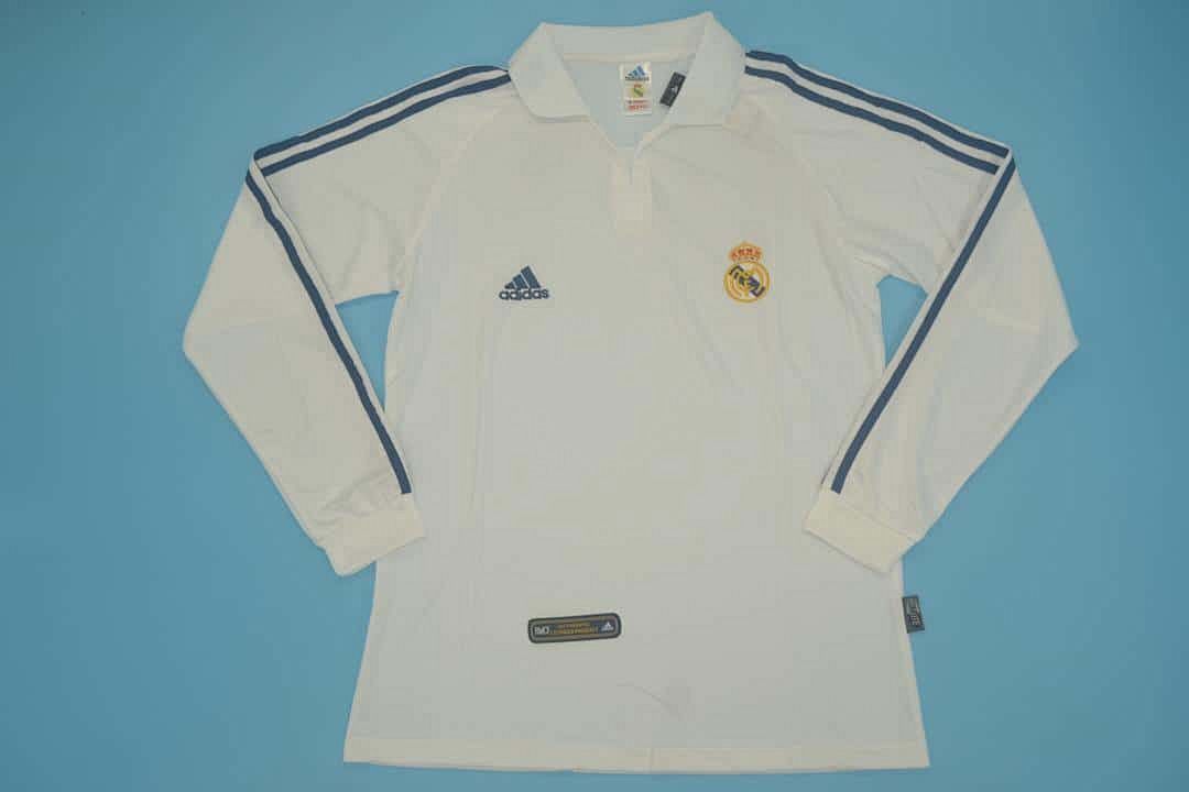00-01 Real Madrid home long sleeve 4