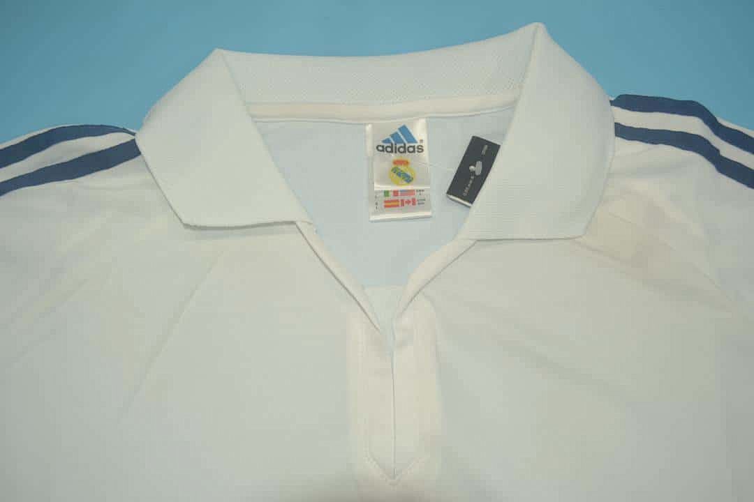 00-01 Real Madrid home long sleeve 7