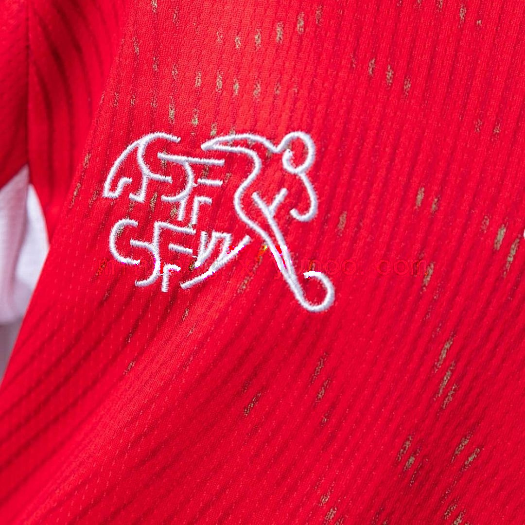 Switzerland 2026 Home Kids Kit Jersey Size 16-28 6