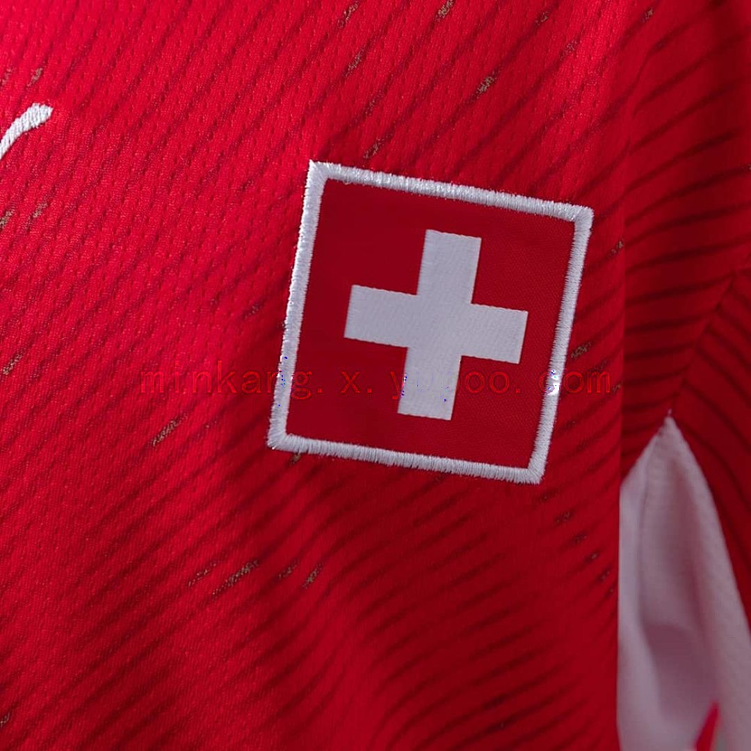 Switzerland 2026 Home Kids Kit Jersey Size 16-28 8