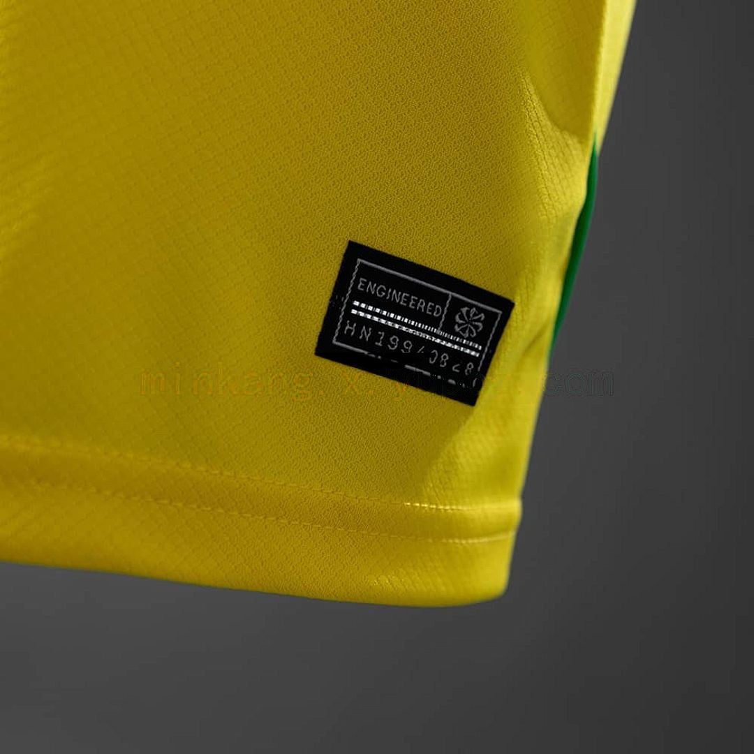 Brazil 2026 Home Kids Kit Jersey Size 16-28 9