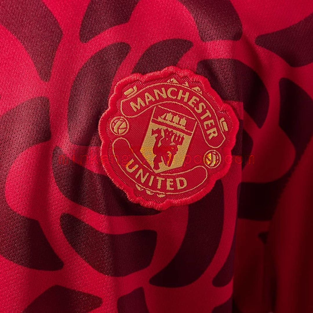 M-U 25_26 Cultural Story - Red Kids Kit Jersey SIZE 16-28 7