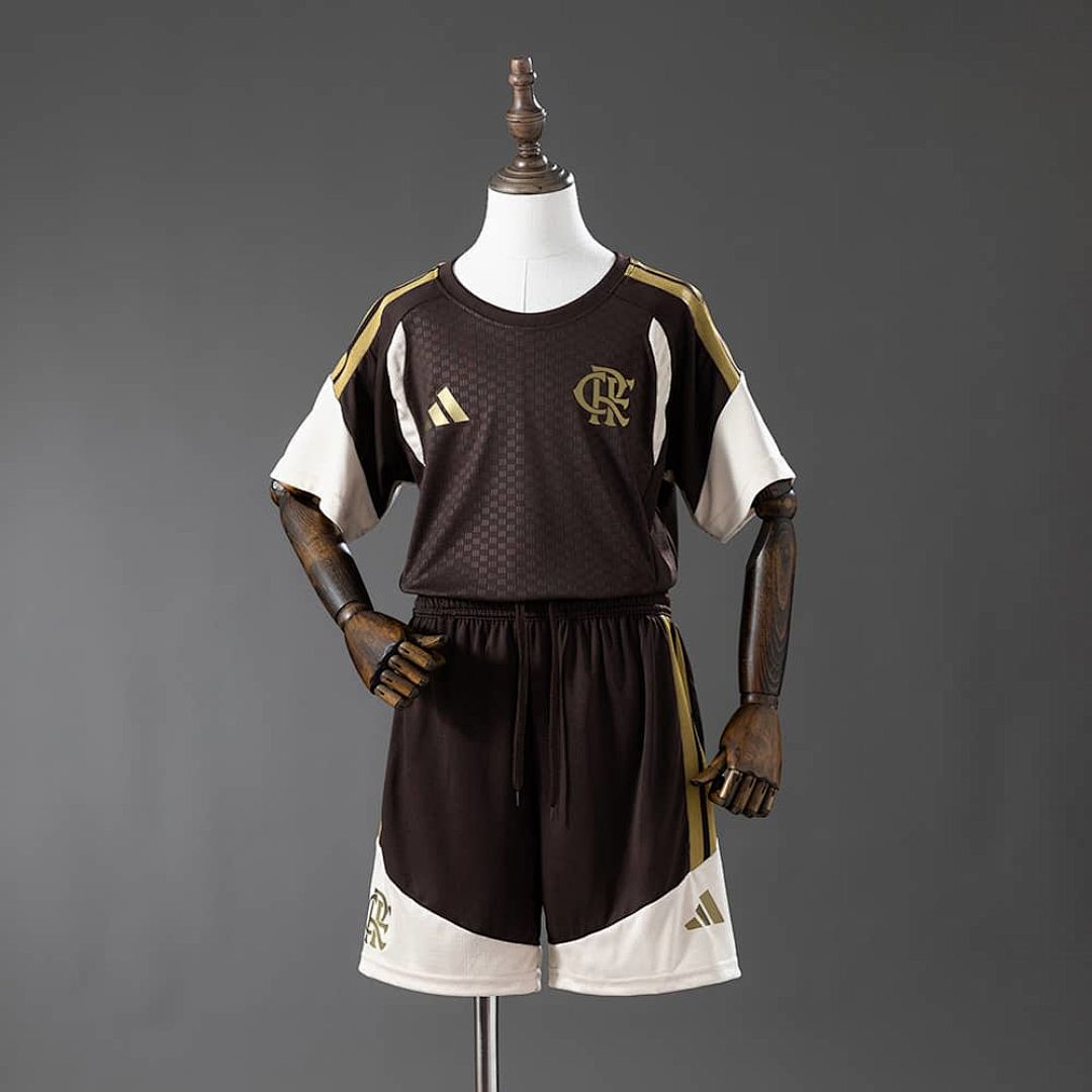 Flamengo 26_27 Kids Kit Training - Beige Size 16-28