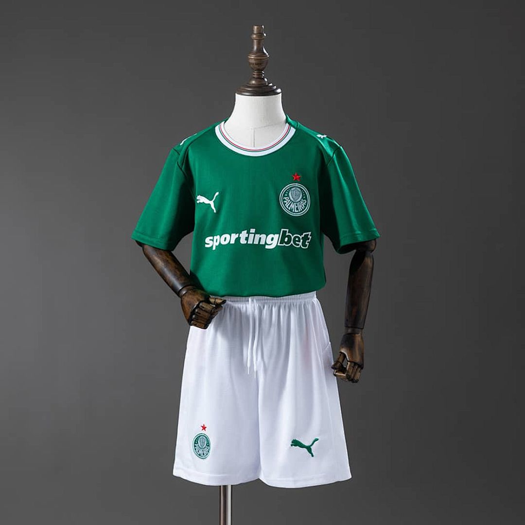 Palmeiras 26_27 Home Kids Kit Jersey Size 16-28