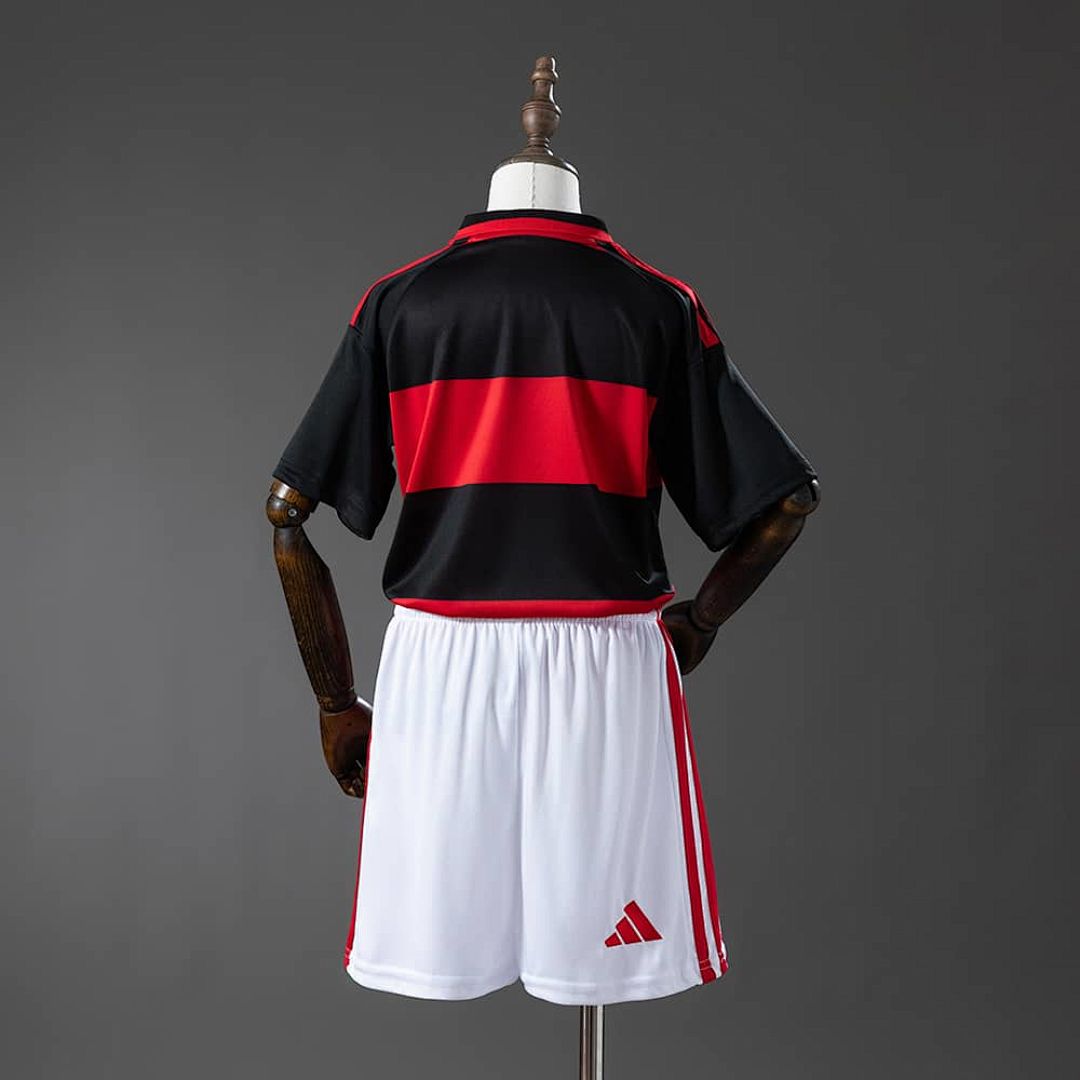 Flamengo 26_27 Home Kids Kit Jersey Size 16-28 2