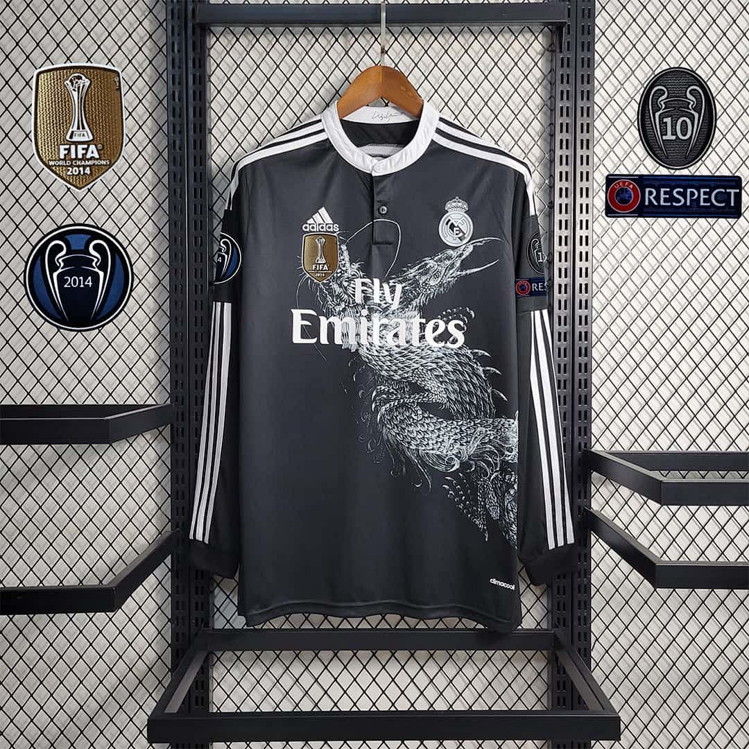 14-15 Real Madrid third away long sleeve