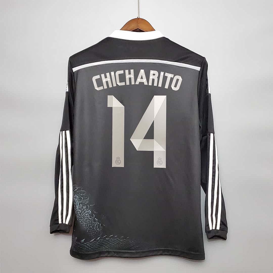 14-15 Real Madrid third away long sleeve 10
