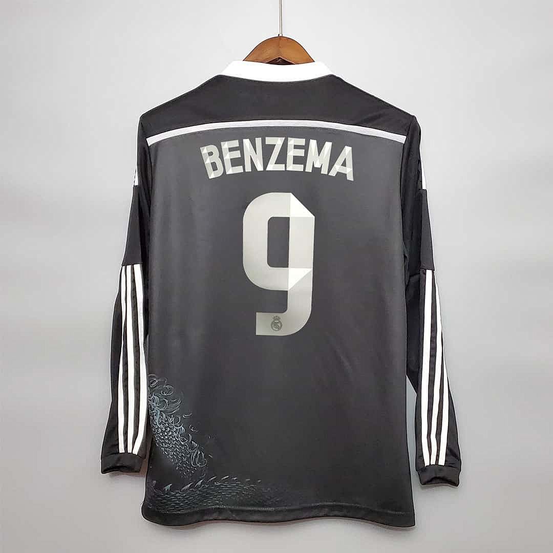 14-15 Real Madrid third away long sleeve 11