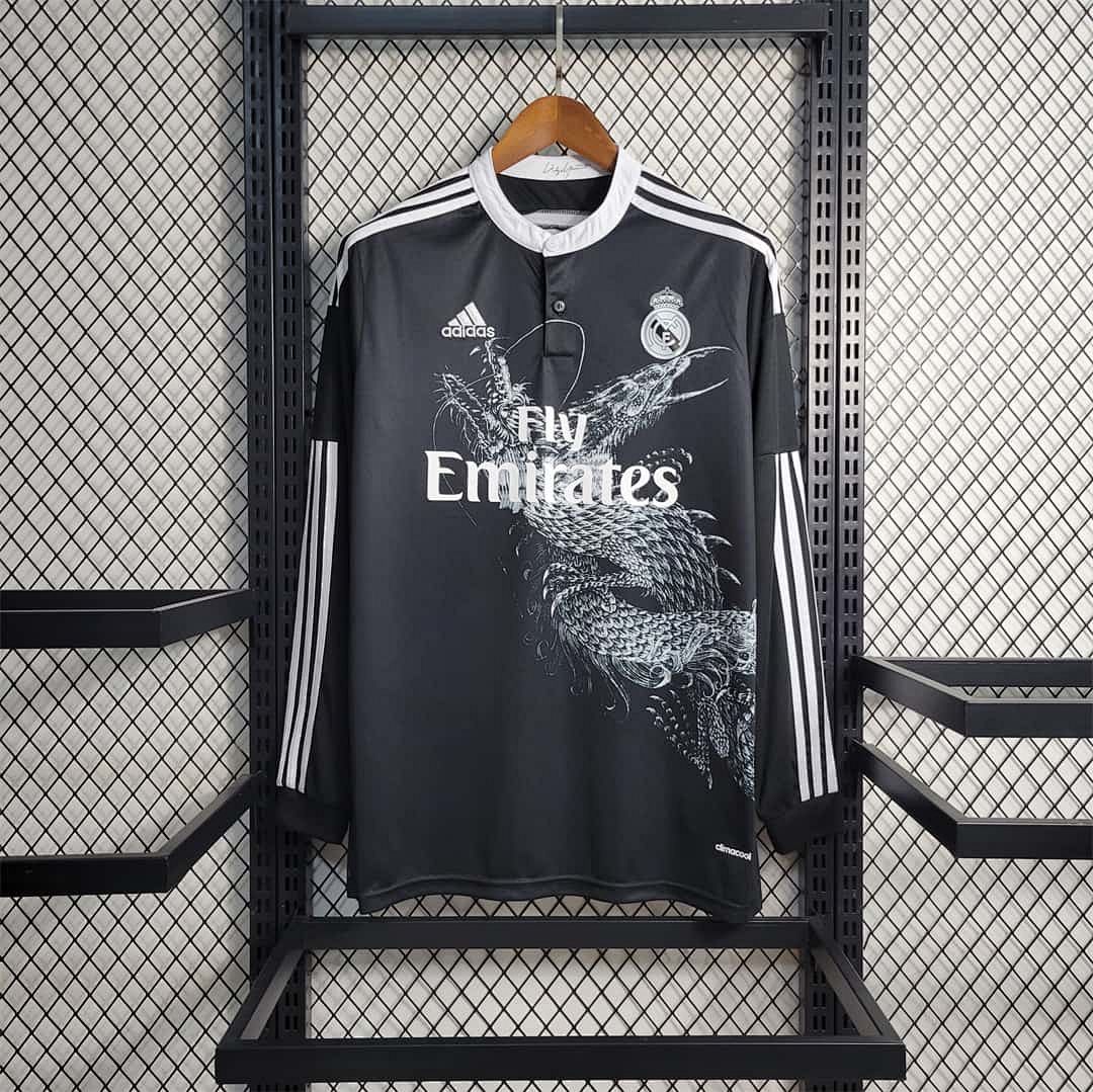 14-15 Real Madrid third away long sleeve 13