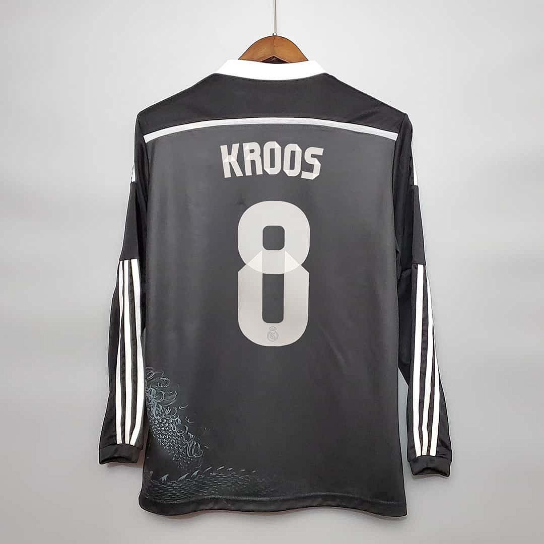 14-15 Real Madrid third away long sleeve 4