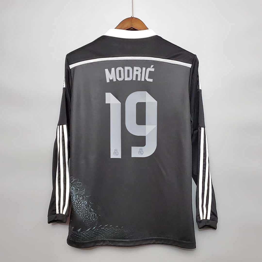14-15 Real Madrid third away long sleeve 8