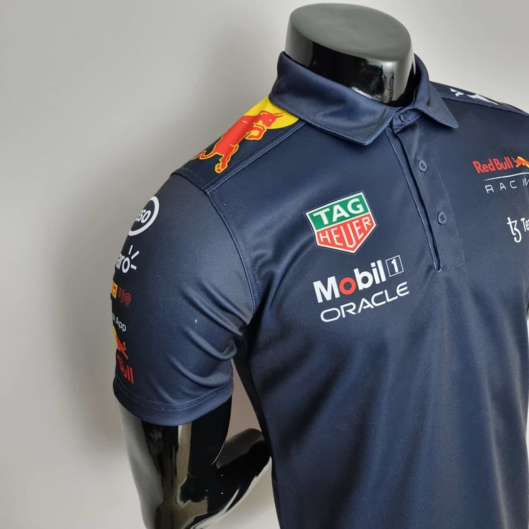 2022 F1 Formula One; Red Bull POLO Royal Blue S-5XL 3