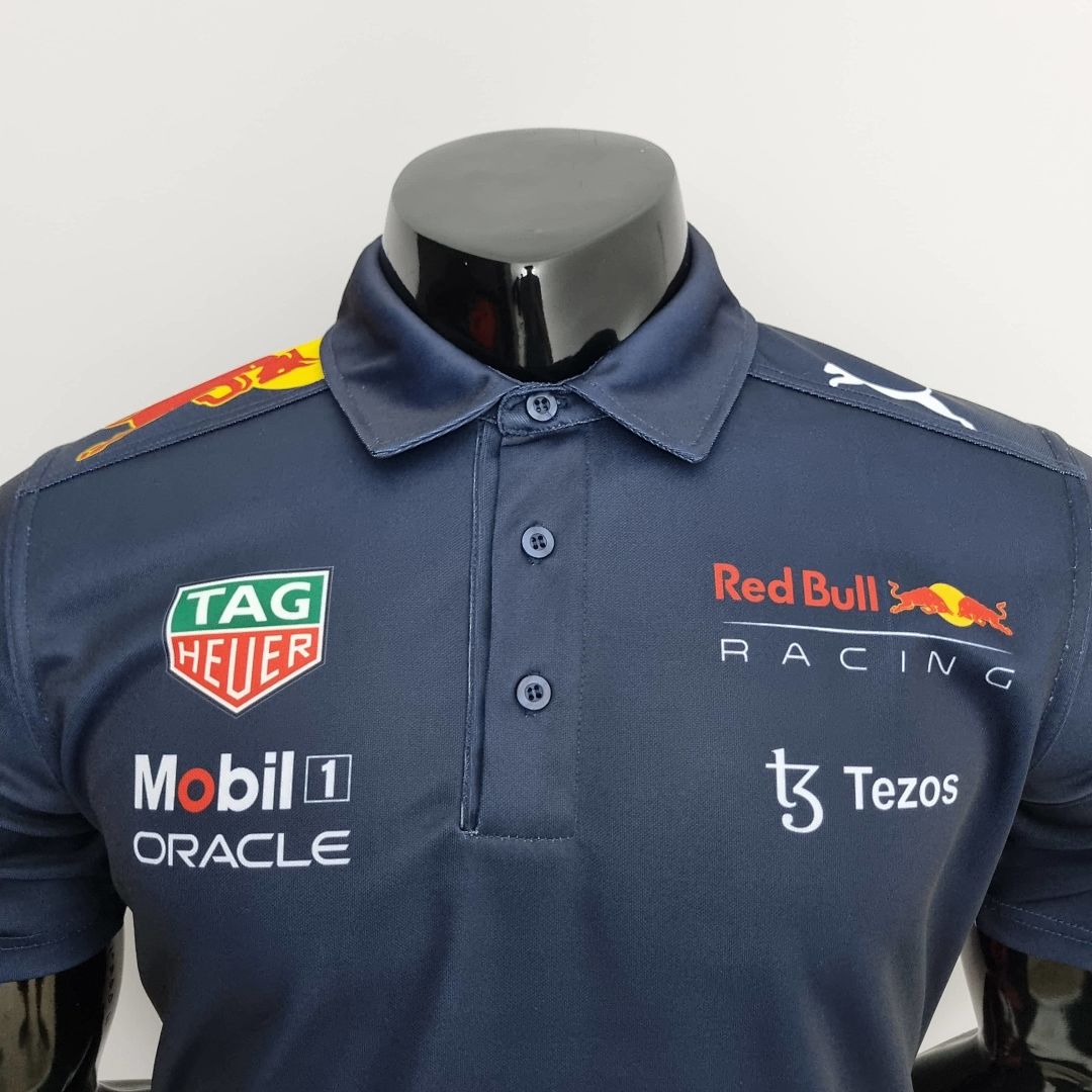 2022 F1 Formula One; Red Bull POLO Royal Blue S-5XL 6