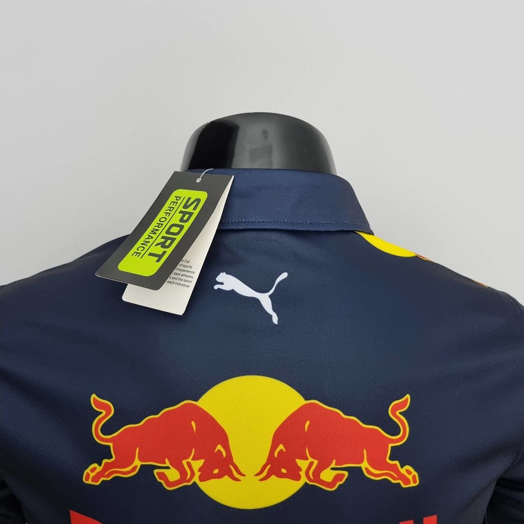 2022 F1 Formula One; Red Bull POLO Royal Blue S-5XL 7