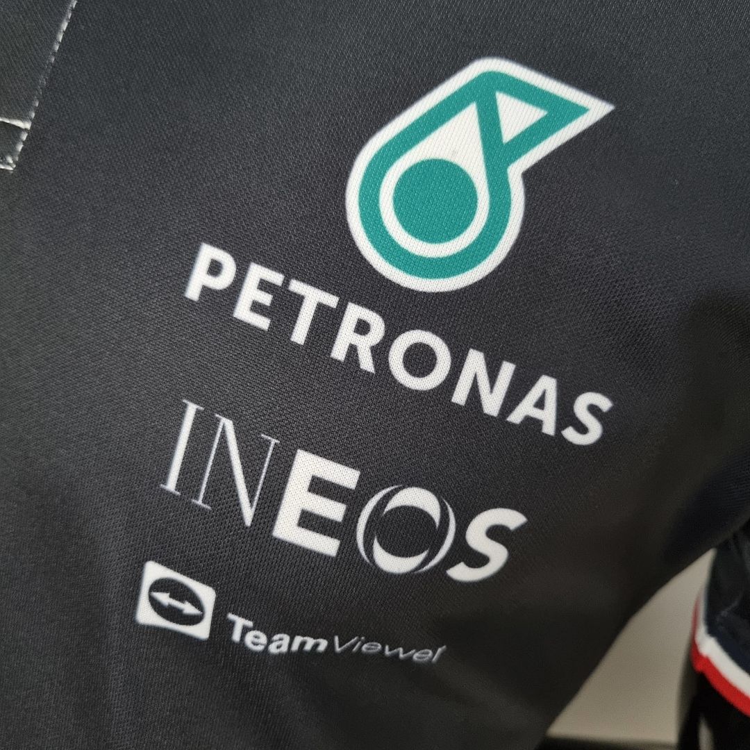 2022 F1 Formula One; Mercedes Benz #63 Polo Black s-5xl 5