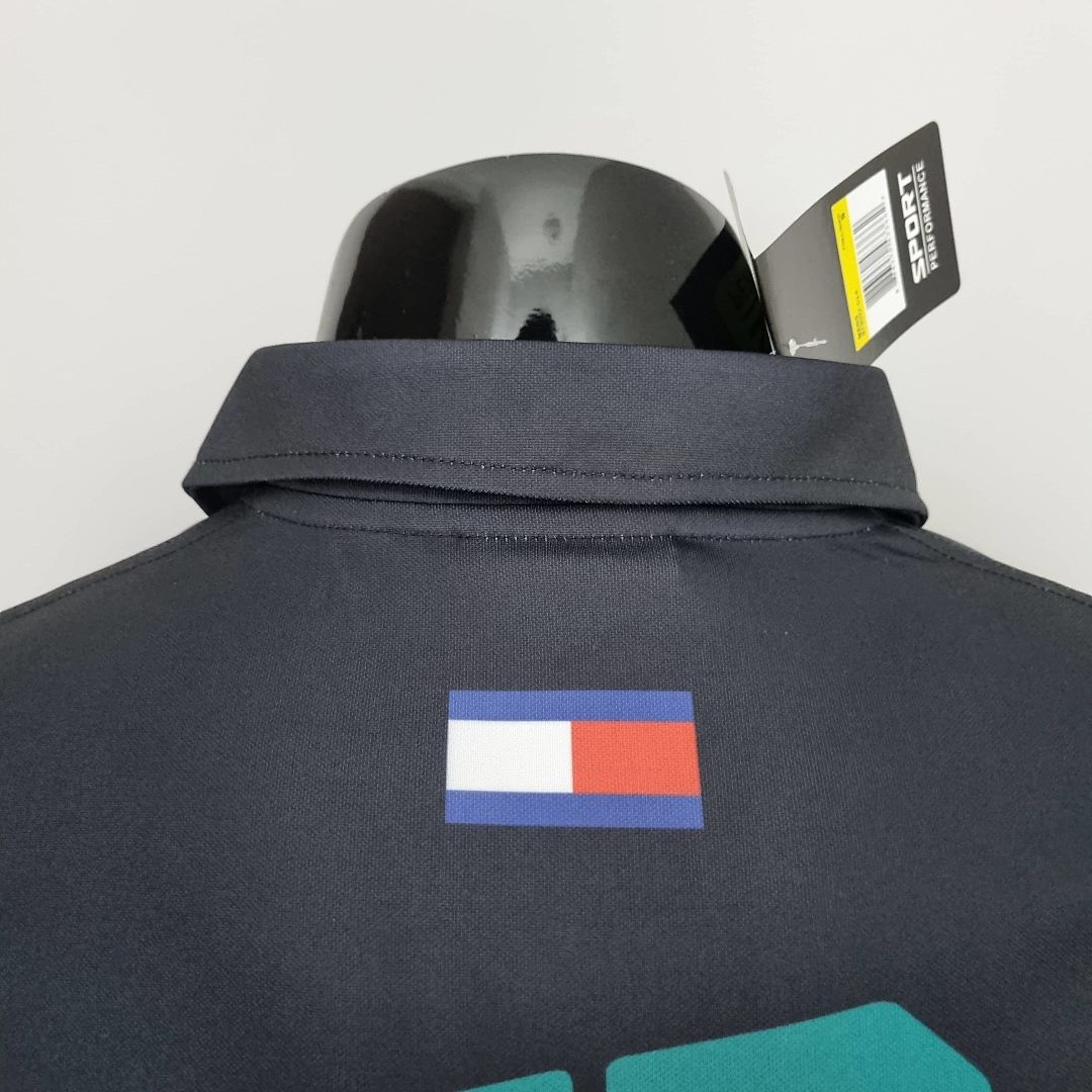 2022 F1 Formula One; Mercedes Benz #63 Polo Black s-5xl 7