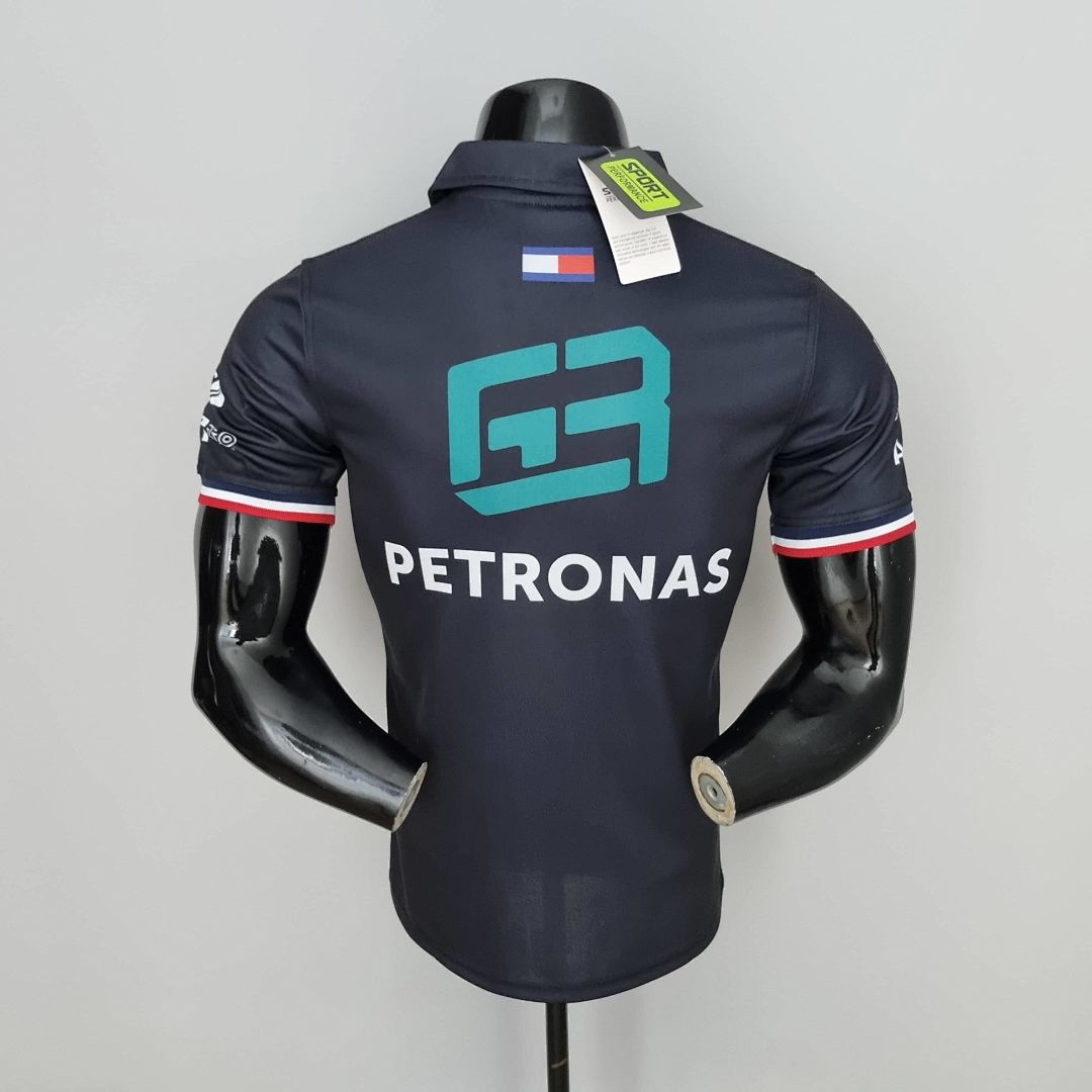2022 F1 Formula One; Mercedes Benz #63 Polo Black s-5xl 8