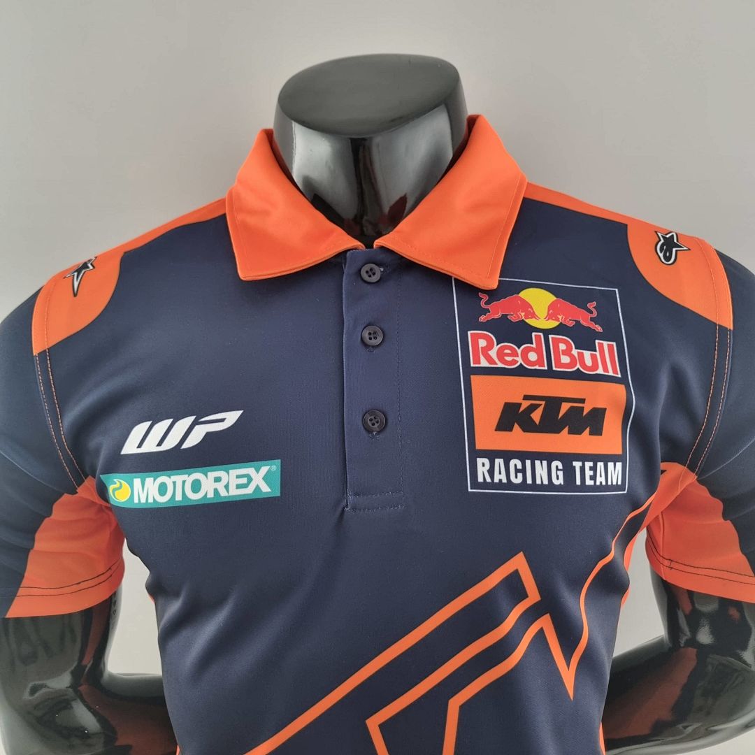 2022 F1 Formula One; KTM Polo Blue Orange s-5xl 3