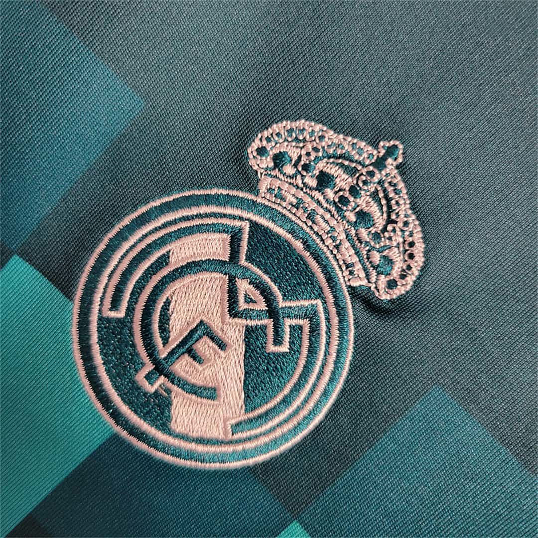 17-18 Real Madrid third away Long sleeve 5