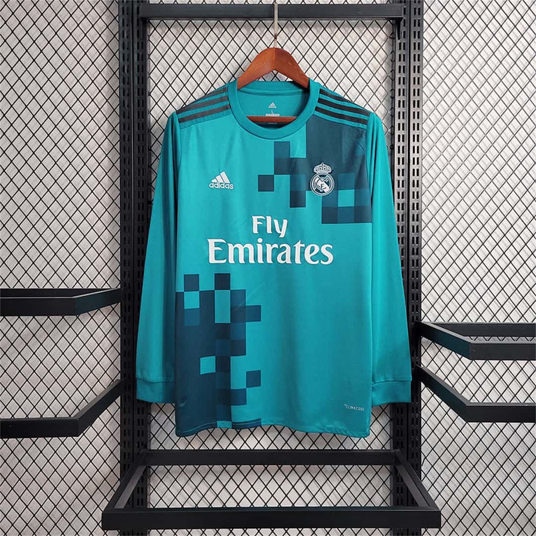 17-18 Real Madrid third away Long sleeve 7