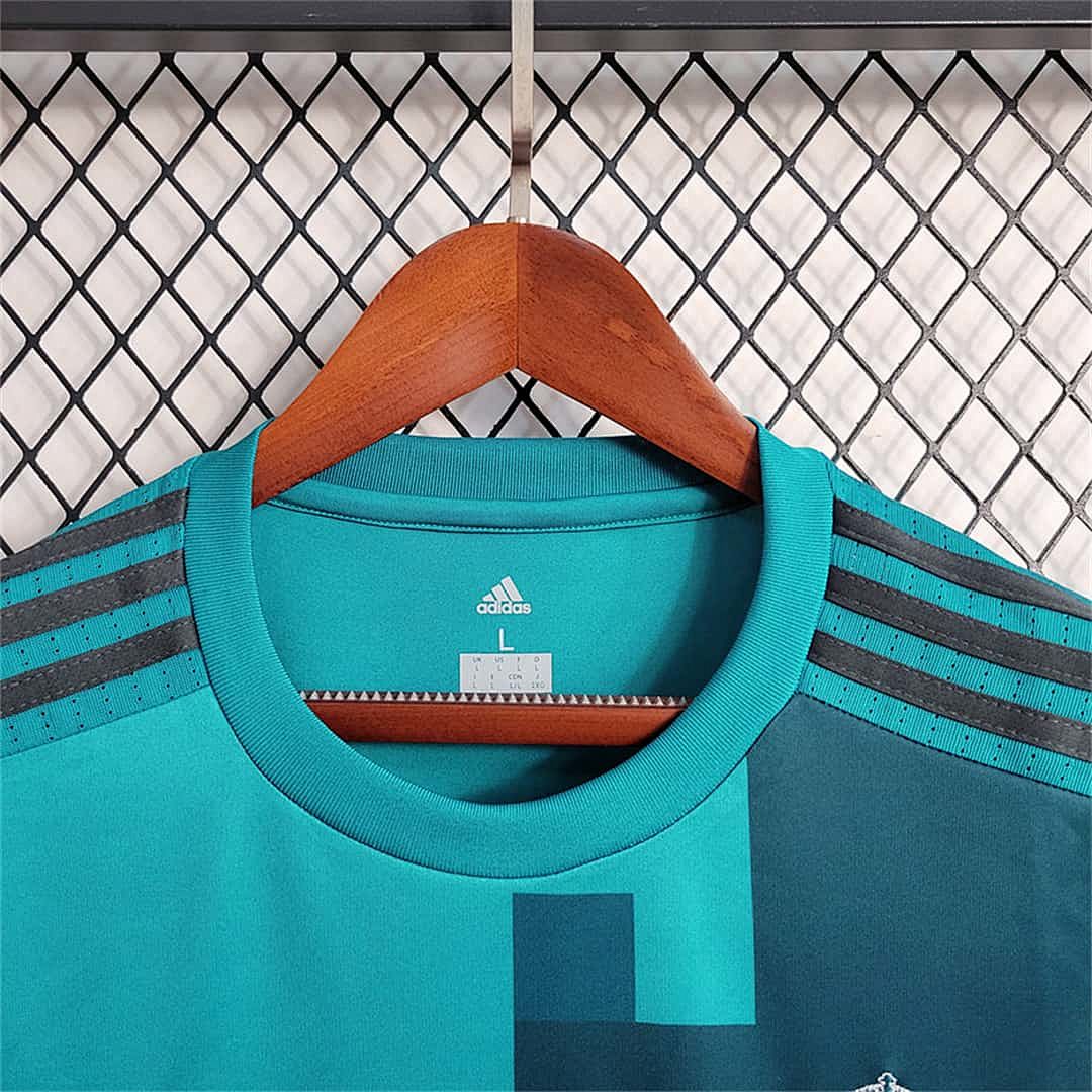 17-18 Real Madrid third away Long sleeve 8