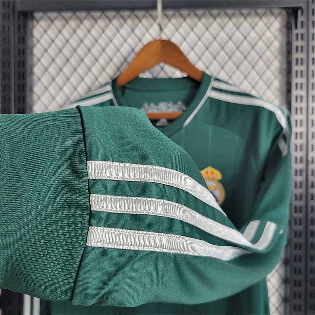 12-13 Real Madrid green third away long sleeve 10