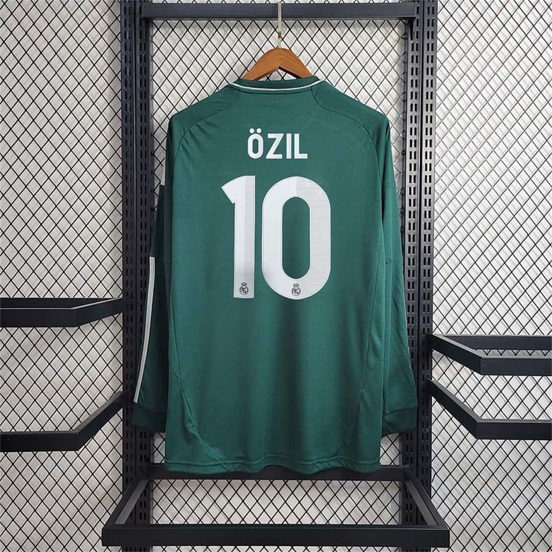 12-13 Real Madrid green third away long sleeve 6