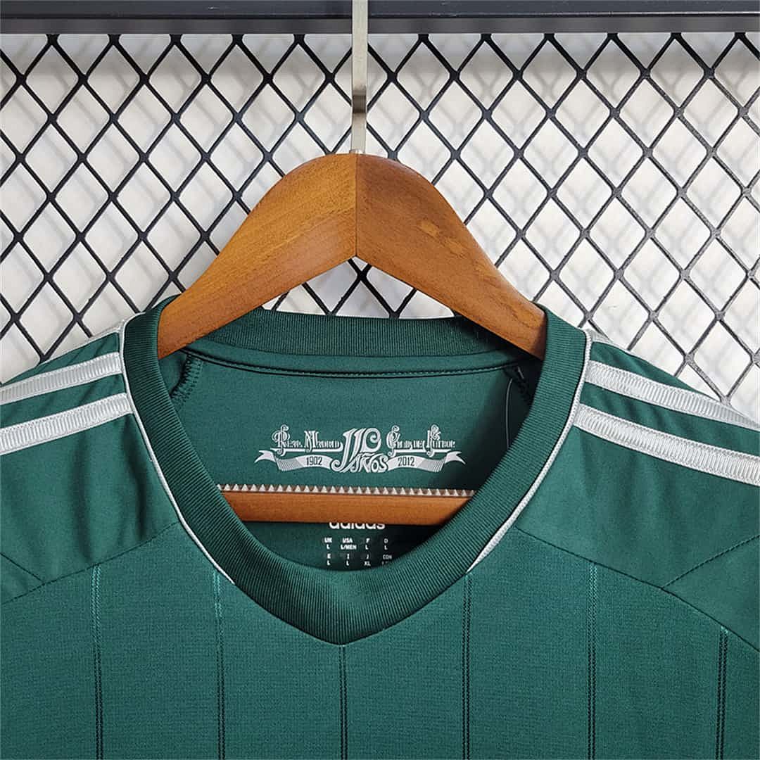 12-13 Real Madrid green third away long sleeve 8