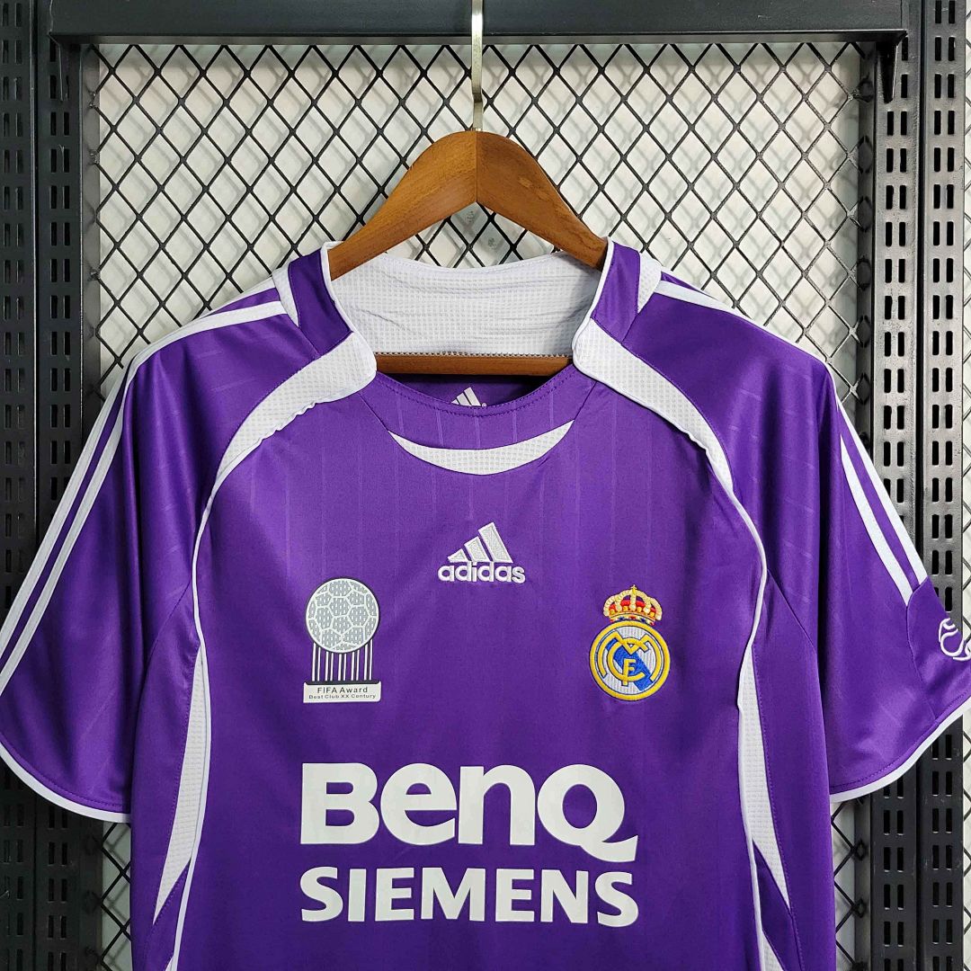 06-07 rétro Real Madrid violet S-XXL 9