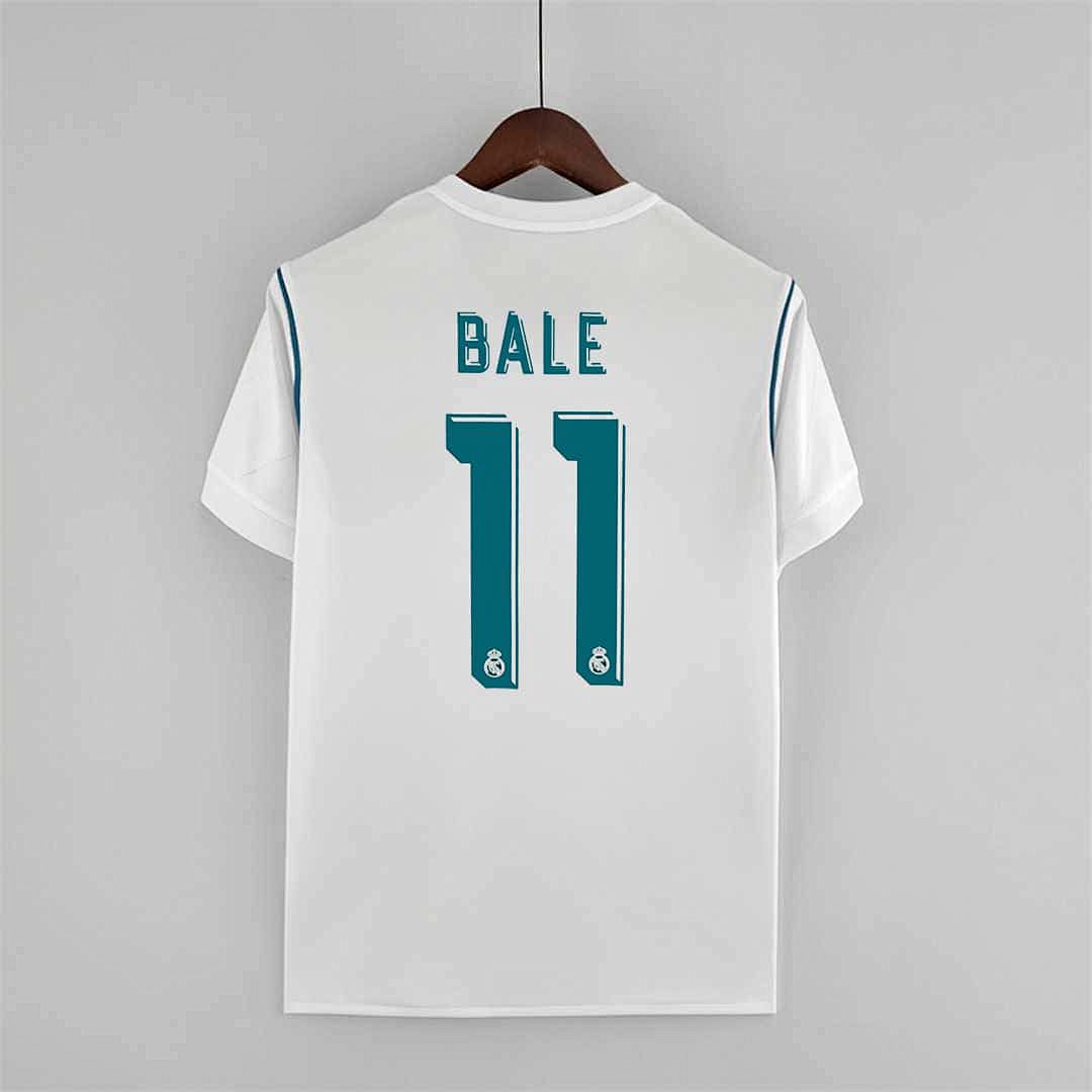 17-18 Real Madrid home white player version 2