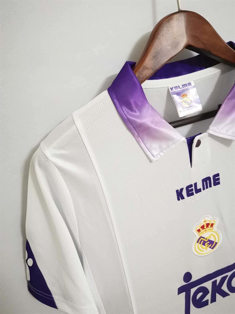 97-98 Real Madrid home champions league white champions 10