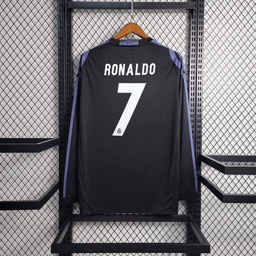 16-17 Real Madrid third away long sleeve 4