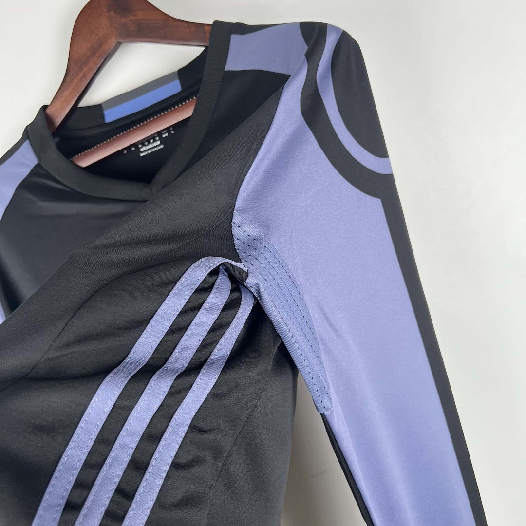 16-17 Real Madrid Retro Long Sleeve Third Away S-XXL 4