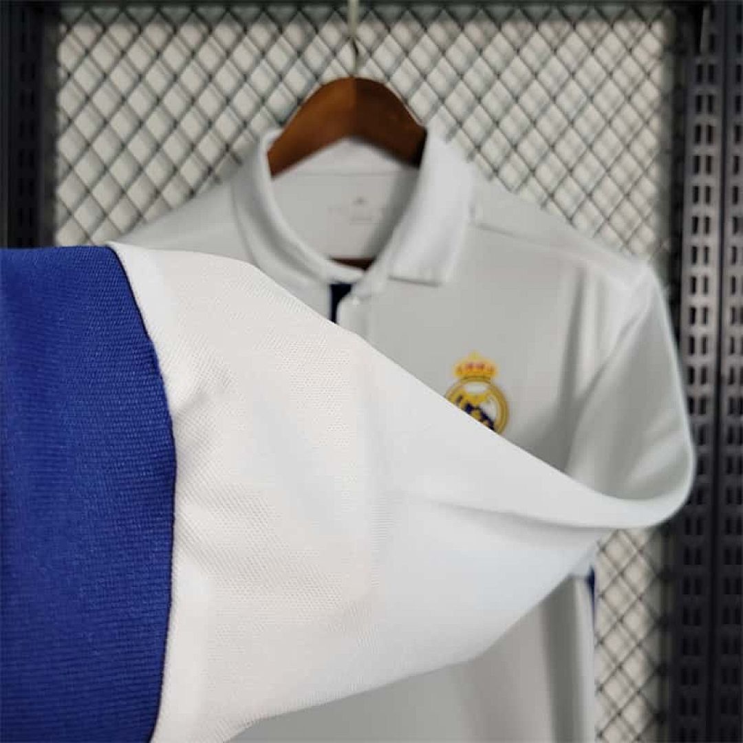 16-17 Retro Real Madrid home Long Sleeve Size S-XXL Soccer Jersey 10