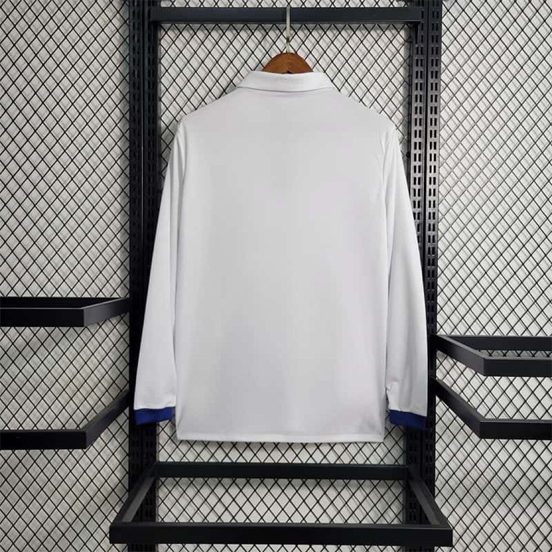 16-17 Retro Real Madrid home Long Sleeve Size S-XXL Soccer Jersey 9