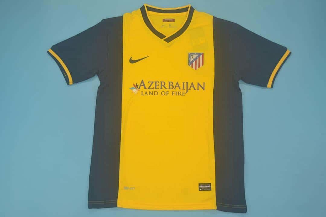 13-14 Atletico Madrid yellow away