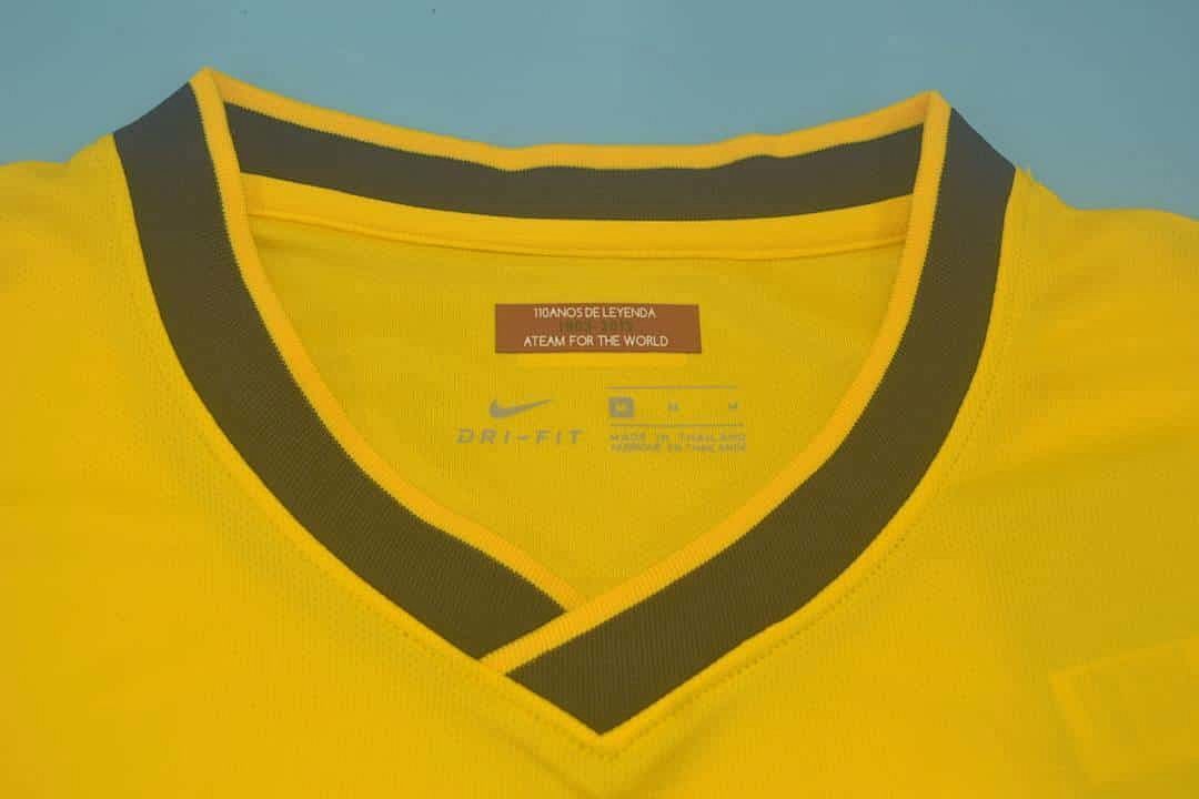 13-14 Atletico Madrid yellow away 13