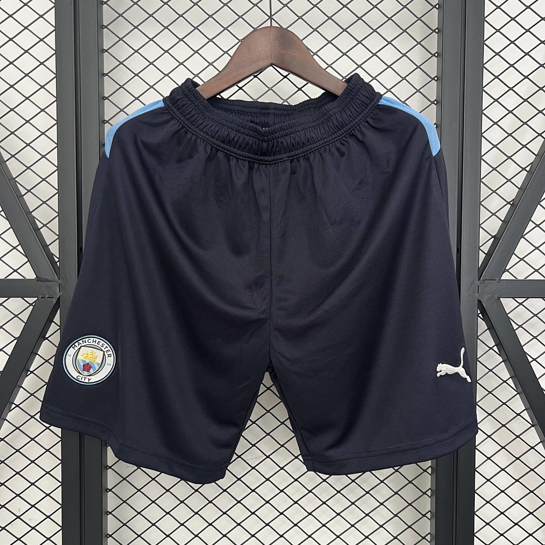 25_26 Shorts Manchester City Black S-XXL