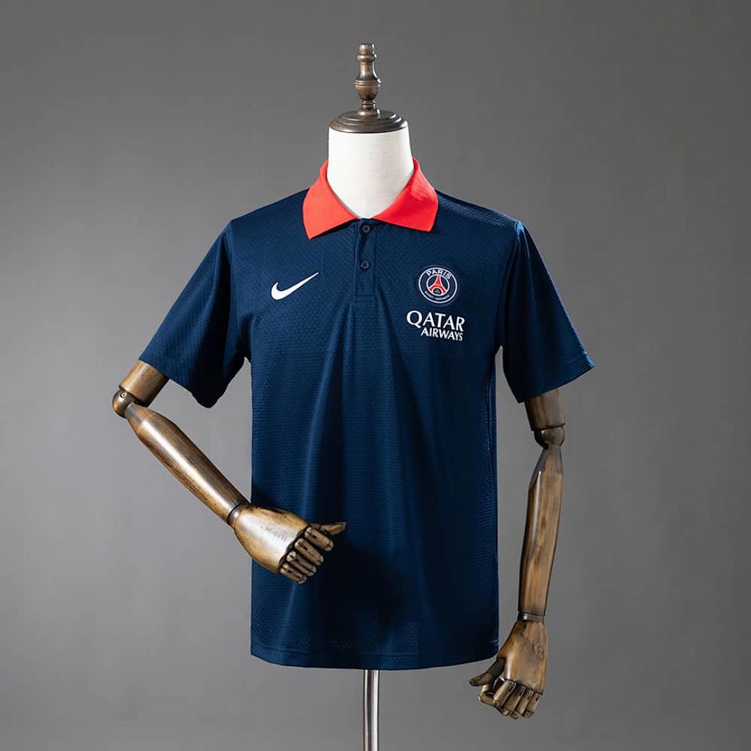PSG 25_26 POLO - Cyan S-XXL