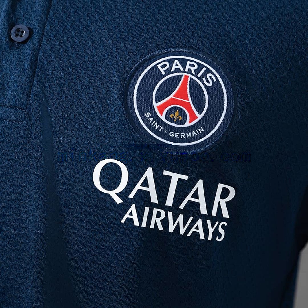 PSG 25_26 POLO - Cyan S-XXL 5