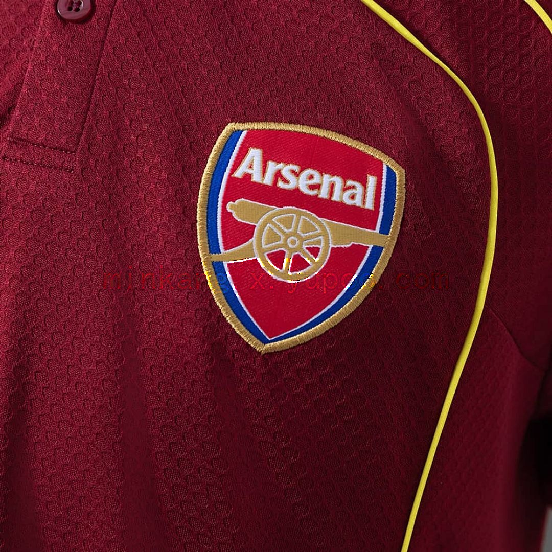 Arsenal 25_26 POLO - Burgundy S-XXL 5
