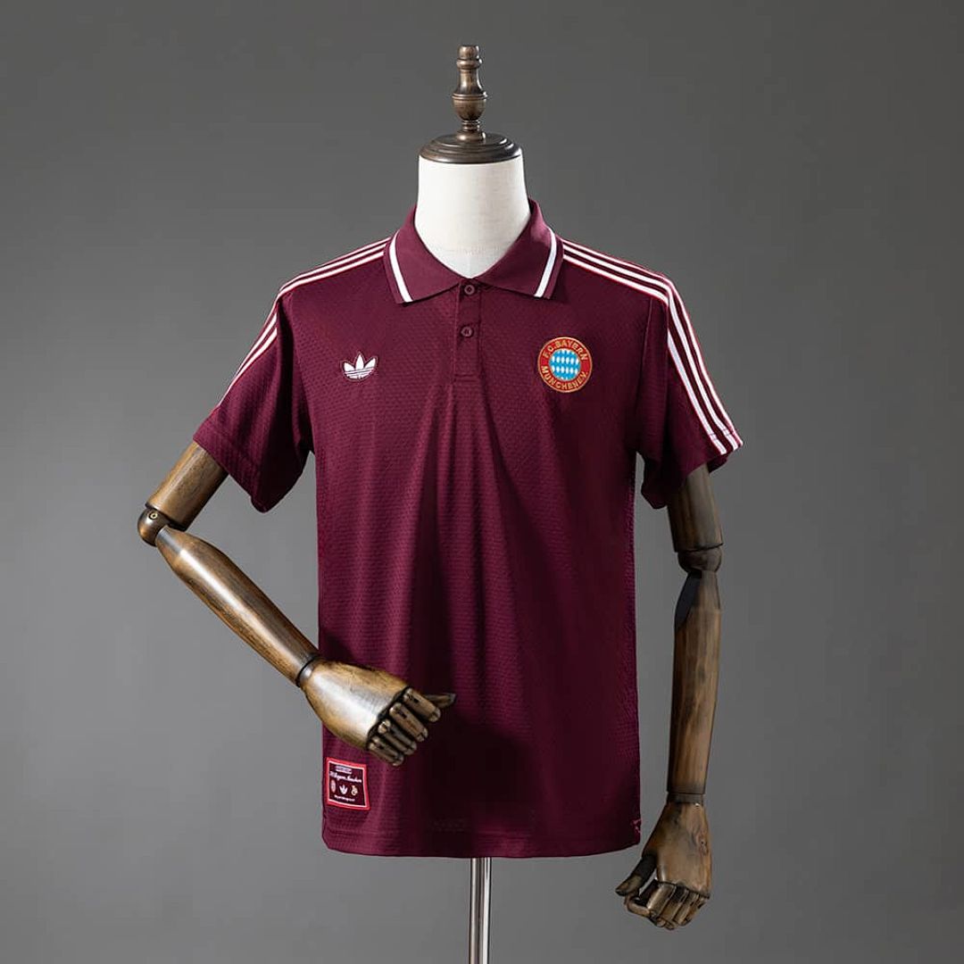 Bayern Munich 25_26 POLO - Maroon S-XXL