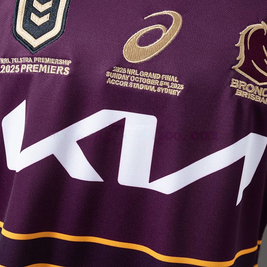 NRL Brisbane Broncos 2025 Champion Edition camiseta S-7XL 8