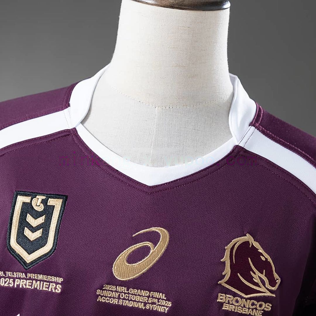 NRL Brisbane Broncos 2025 Champion Edition camiseta S-7XL 9