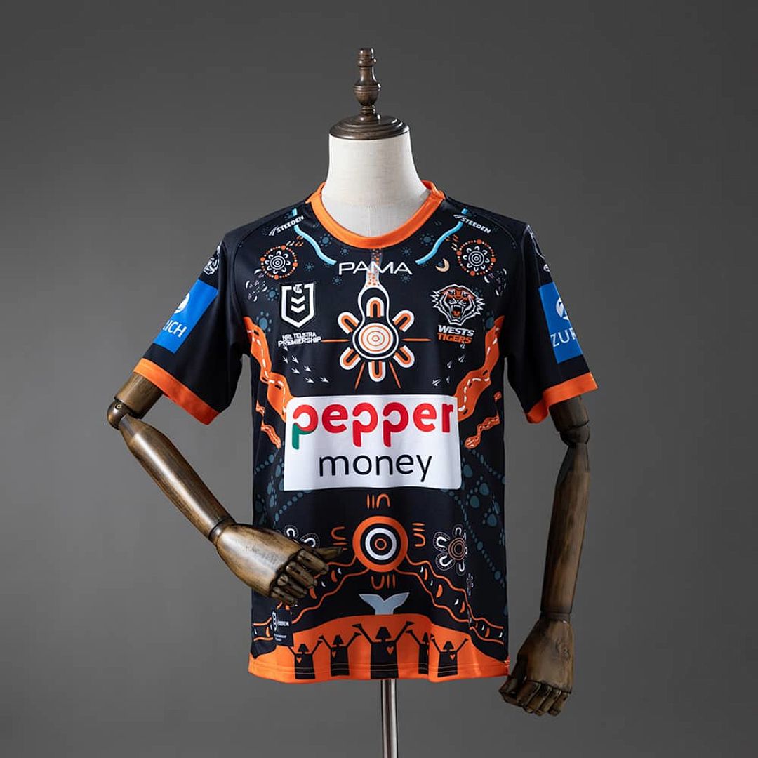 NRL West Tigers 2025 Indigenous camiseta S-5XL