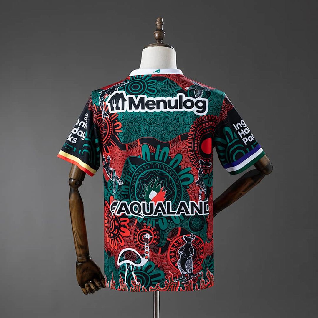 NRL South Sydney Rabbitohs 2025 Indigenous camiseta S-5XL 2