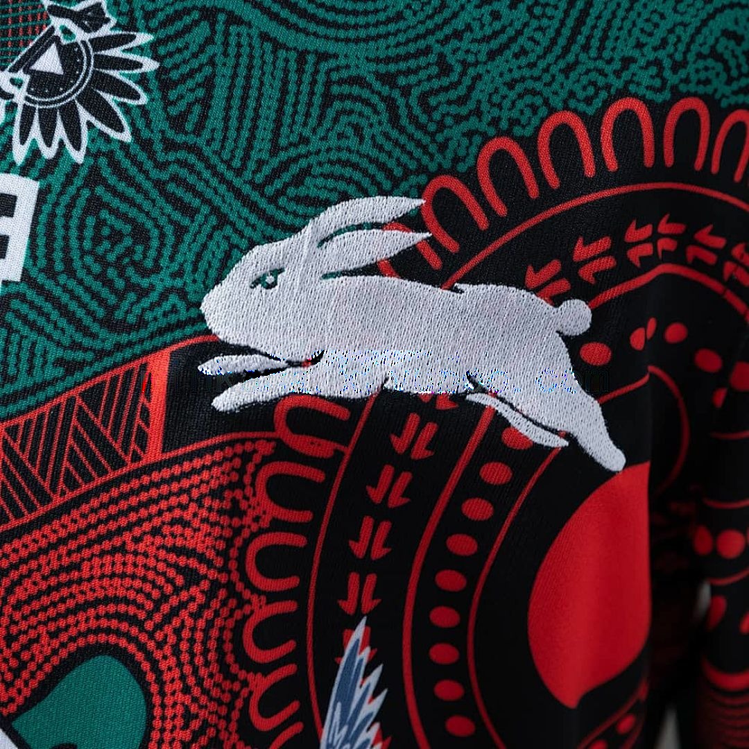 NRL South Sydney Rabbitohs 2025 Indigenous camiseta S-5XL 7