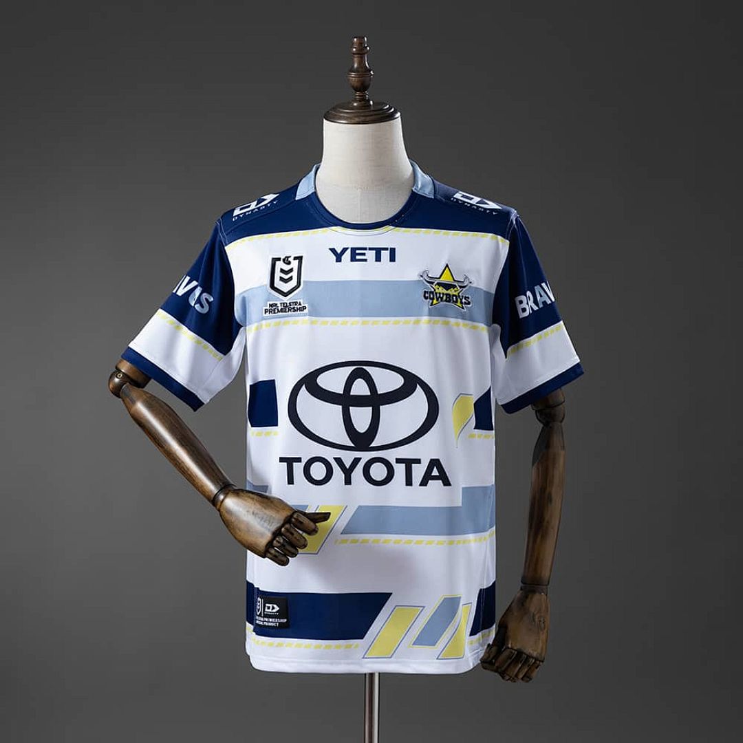 NRL North Queensland Toyota Cowboys 2026 visitante camiseta S-7XL