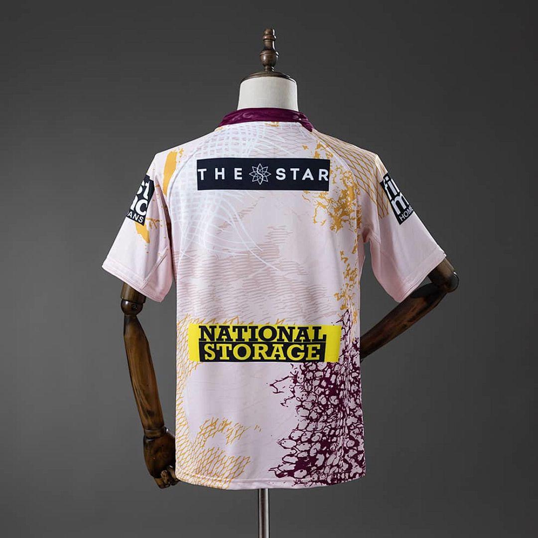NRL Brisbane Broncos 2025 Indigenous maillot S-5XL 2